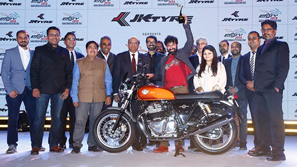 Royal Enfield Interceptor wins the 2019 Indian Motorcycle of the Year award