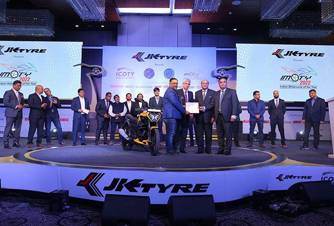 TVS Raider wins the ‘Indian Motorcycle of the Year Award 2022
