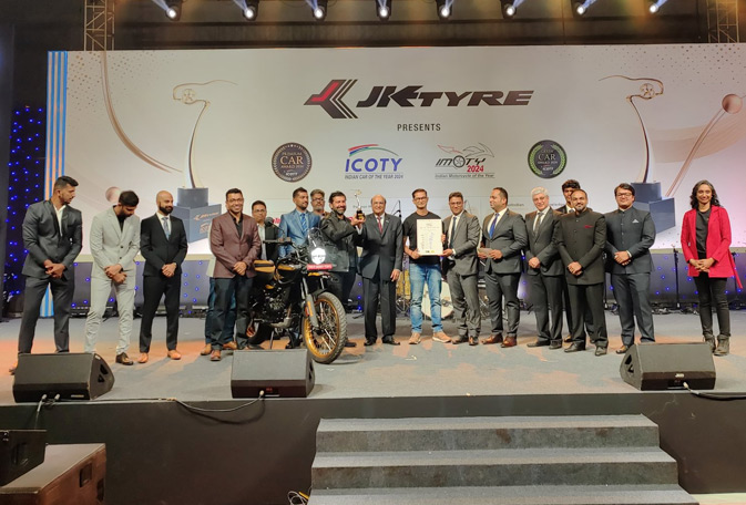 Royal Enfield Hunter, IMOTY 2024 Winner