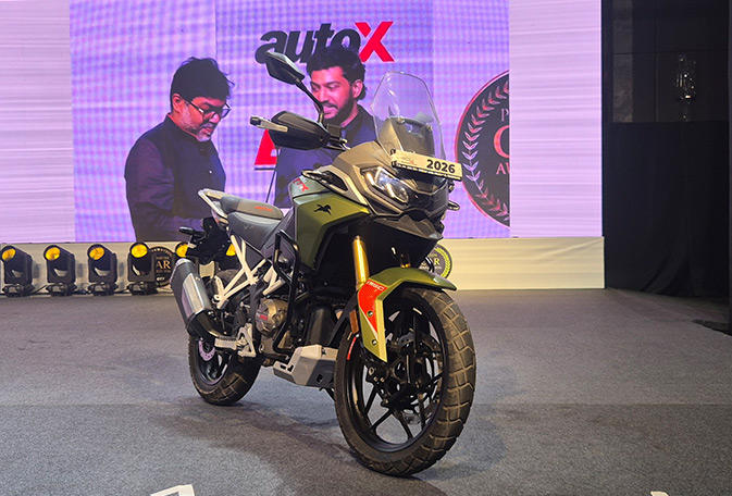 TVS Apache RTX ‘Motorcycle of the Year Award 2026’