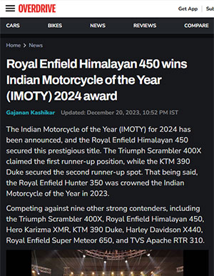 IMOTY 2024 Overdrive
